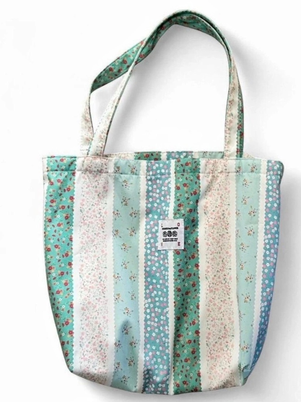 NWT Floral Tote in Blue & Pink! 🤍